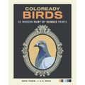Coloready Birds: 20 Modern Paint-By-Number Prints