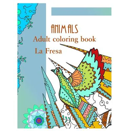 Animals: Adult Coloring Book