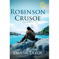 Robinson Crusoe (Annotated, Large Print)
