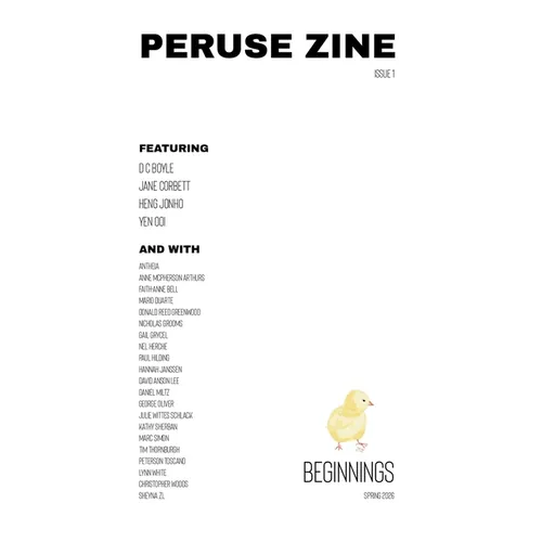 Peruse Zine: Beginnings
