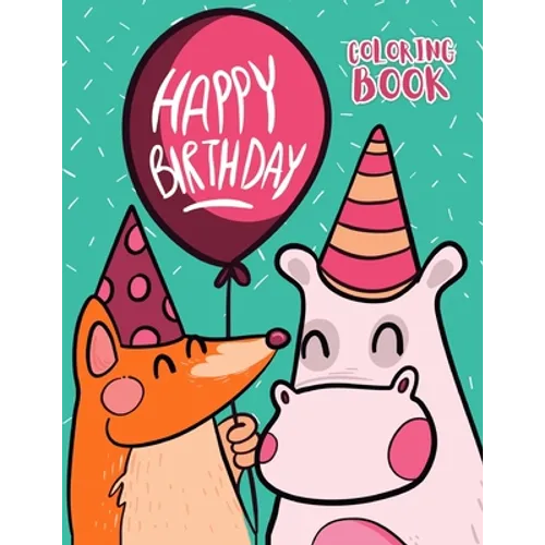 Happy Birthday: Coloring book