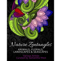 Nature Zentangles: Animals, Florals, Landscapes, and Seascapes: Coloring Books for Grown-Ups, Adult Relaxation