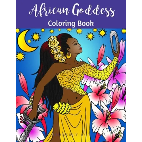 African Goddess Coloring Book