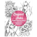 Elegant Inks - Adult Coloring Book: Frameable Art & Greeting Cards