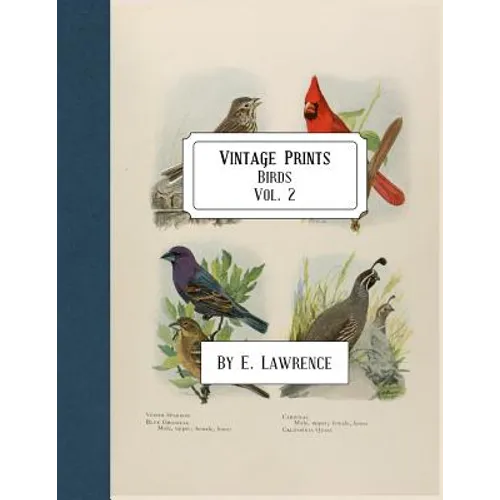 Vintage Prints: Birds: Vol. 2