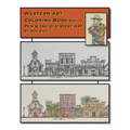 Western Art Coloring Book: Pen & Ink Old West Art (Vol II)