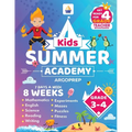 Kids Summer Academy by ArgoPrep - Grades 3-4: 8 Weeks of Math, Reading, Science, Logic, and Fitness Online Access Included Prevent Summer Learning Los