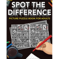 Spot the Difference: Picture Puzzle Book for Adults