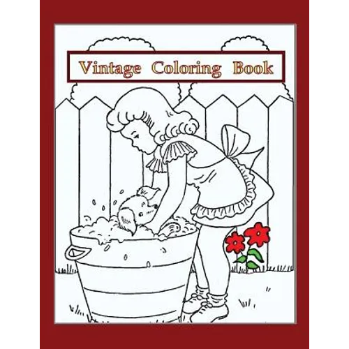 Vintage Coloring Book: Vintage drawings from 1944