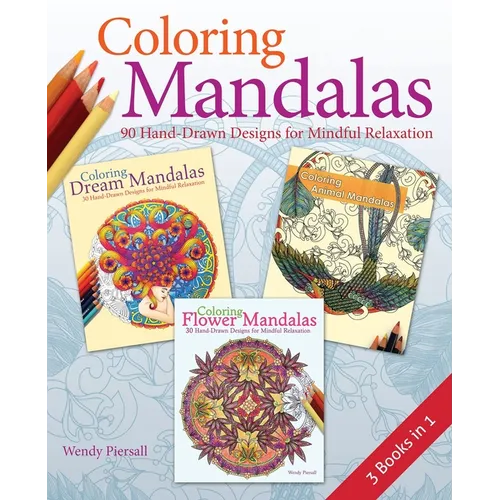 Coloring Mandalas 3-In-1 Pack