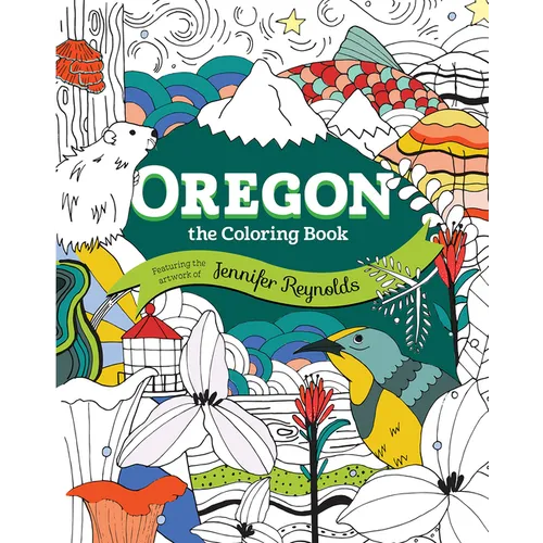 Oregon: The Coloring Book
