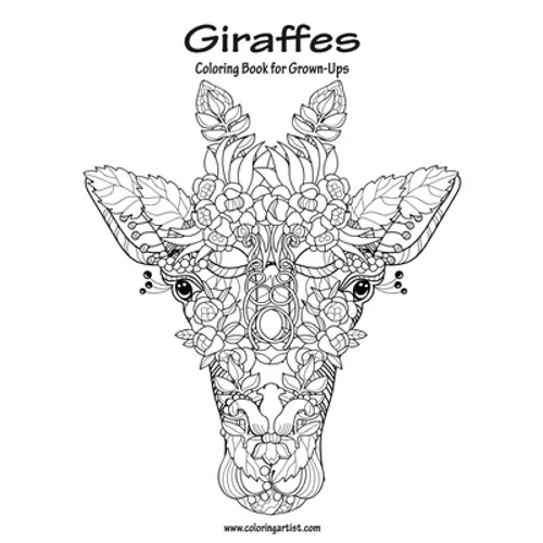 Giraffes Coloring Book for Grown-Ups 1