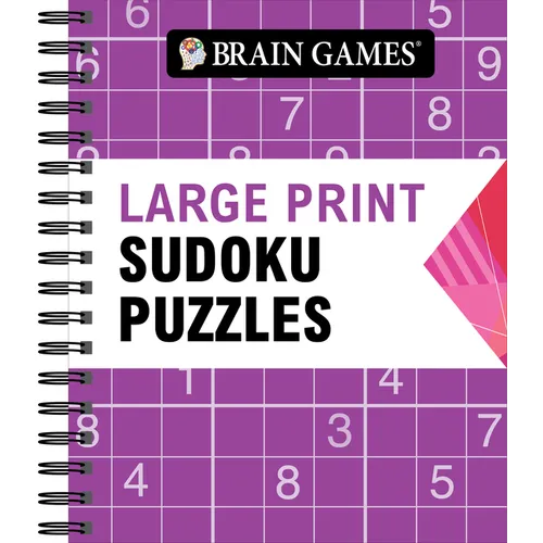 Brain Games - Large Print Sudoku Puzzles (Arrow)