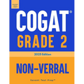 COGAT Grade 2 Non-Verbal: Three Practice Tests - Level 8