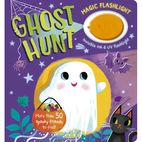Magic Flashlight: Ghost Hunt: With Invisible Ink and UV Flashlight