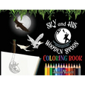 SKY and HIS WOODEN SPOON COLORING BOOK: A children's fantasy dream coloring book about magic, adventure and the fearless imagination of a little boy