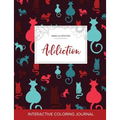 Adult Coloring Journal: Addiction (Animal Illustrations, Cats)