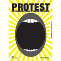 Protest. Pictogram Activism