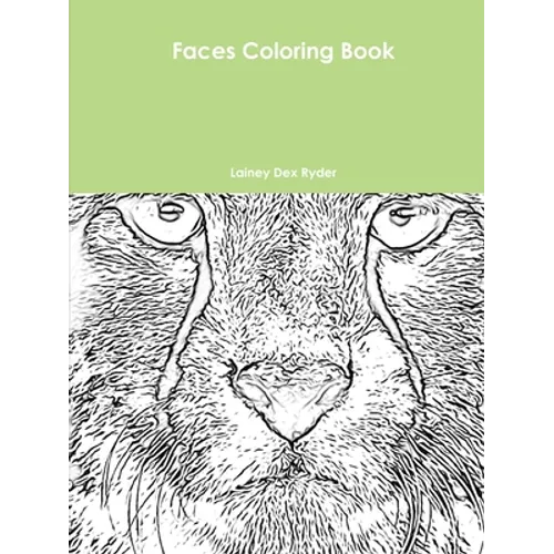 Faces Coloring Book