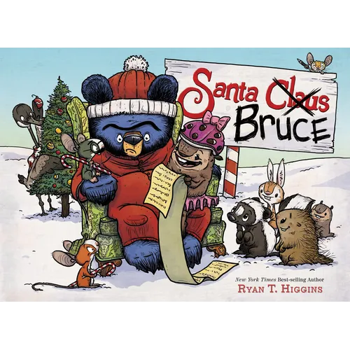 Santa Bruce: A Perfect Holiday Mother Bruce Gift for Early Readers!