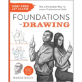 Debt-Free Art Degree: Foundations in Drawing: The Affordable Way to Learn Professional Skills - Includes Qr Codes to Online Tutorials