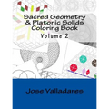 Sacred Geometry & Platonic Solids Coloring Book