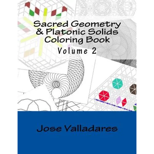 Sacred Geometry & Platonic Solids Coloring Book