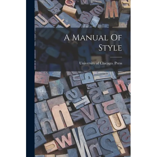 A Manual Of Style