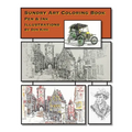 Sundry Art Coloring Book: Pen & Ink Illustrations By Don Kirk