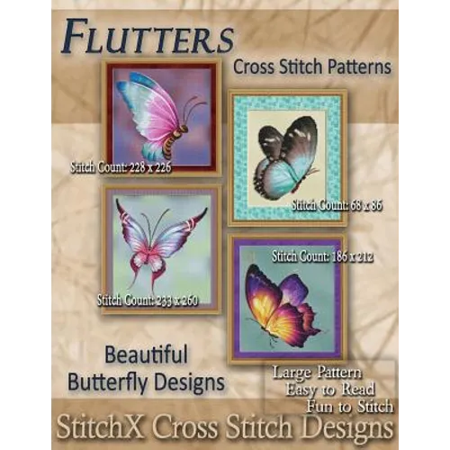 Flutters Cross Stitch Patterns: Beautiful Butterfly Designs