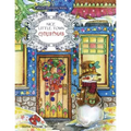 Adult Coloring Book: Nice Little Town Christmas