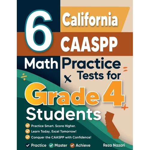 6 California CAASPP Grade 4 Math Practice Tests