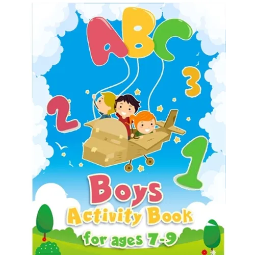 Boys Activity Books For Ages 7-9