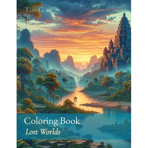 Coloring Book: Lost Worlds