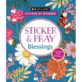 Brain Games - Sticker by Number - Sticker and Pray: Blessings (24 Images to Sticker): Includes 2 Foil Sticker Sheets to Complete Each Image!