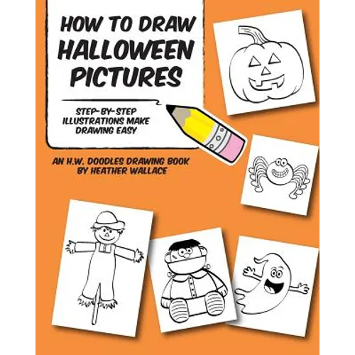 How to Draw Halloween Pictures: Step-by-Step Illustrations Make Drawing Easy