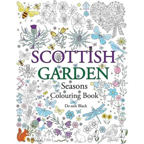 Scottish Garden Seasons: Colouring Book