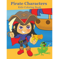 Pirate Characters: Kids Coloring Book