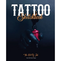 Tattoo Sketchbook: Artist Can Sketch Designs, Record Art Placement, Palette, Design & Details Pad, Notebook, Gift, Drawing Book
