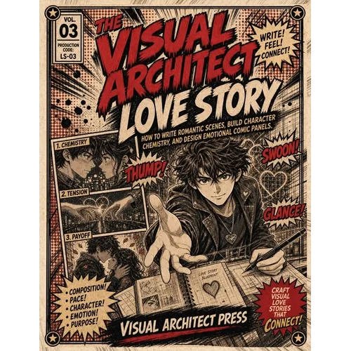 The Visual Architect: Love Story - How to Write Romantic Scenes, Build Character Chemistry, and Design Emotional Comic Panels