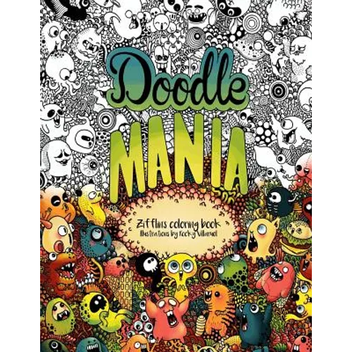 Doodle Mania: Zifflin's Coloring Book