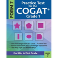 Practice Test for the CogAT Grade 1 Form 7 Level 7: Gifted and Talented Test Prep for First Grade; CogAT Grade 1 Practice Test; CogAT Form 7 Grade 1,