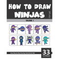 How to Draw Ninjas for Kids - Volume 1