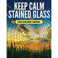 Keep Calm Stained Glass Coloring Book