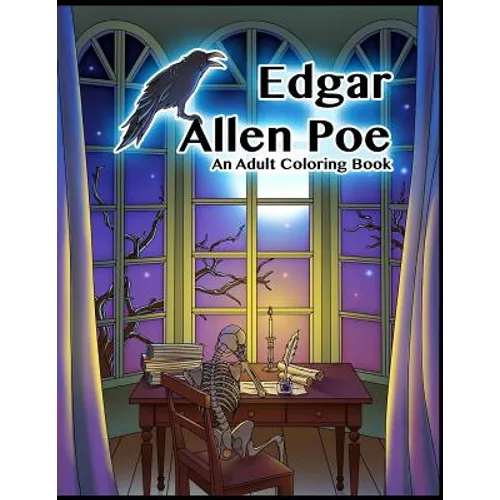 Edgar Allen Poe - An Adult Coloring Book