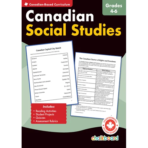 Canadian Social Studies Grades 4-6