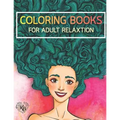 Beauty Hair Girls: An Adult Coloring Book with Beautiful Women, Floral Hair Designs, and Floral Patterns for Relaxation and Stress Relief