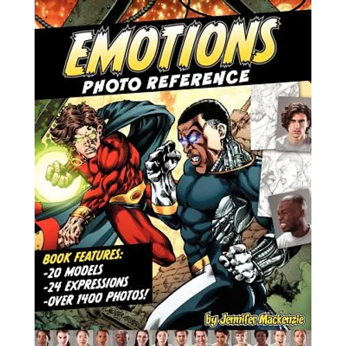 Emotions Photo Reference for Illustrators & Artists Volume 1