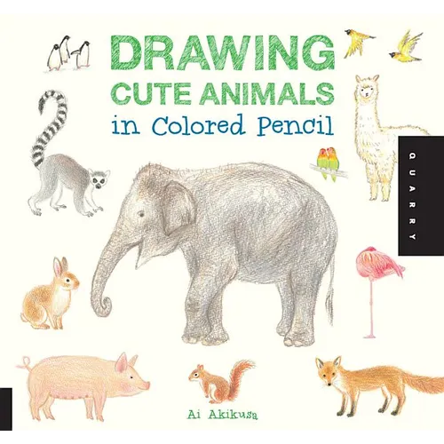 Drawing Cute Animals in Colored Pencil