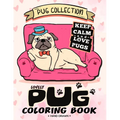 Lovely Pug Coloring Book: Dog Adults Coloring Book Stress Relieving Patterns